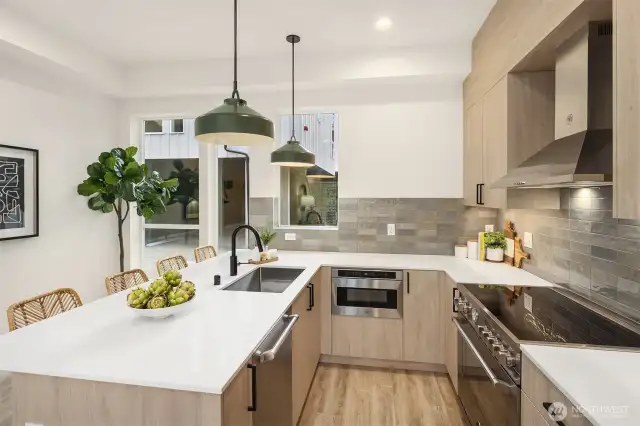 Photos from model home with similar floor plan.
