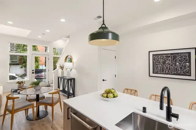 Photos from model home with similar floor plan.