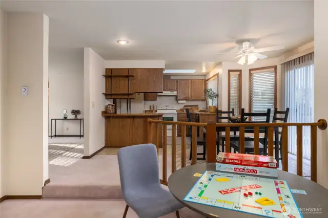 2nd Living Space, looking toward Kitchen