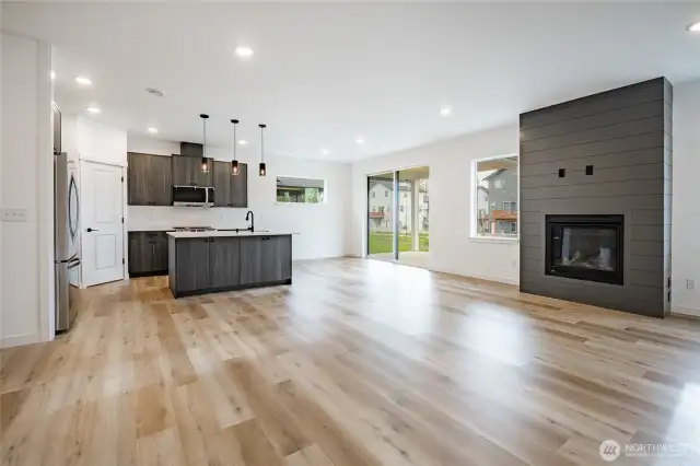 Photos shown are of a similar floor plan previously built in a different neighborhood (The Ridge in Blaine). Finishes and features may vary. Some items pictured reflect buyer-selected upgrades which are not included in the base price and may be added at an additional cost.