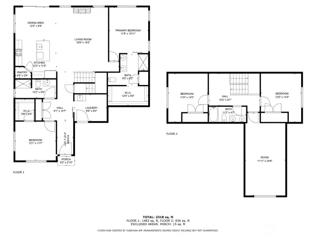 Photos shown are of a similar floor plan previously built in a different neighborhood (The Ridge in Blaine). Finishes and features may vary. Some items pictured reflect buyer-selected upgrades which are not included in the base price and may be added at an additional cost.