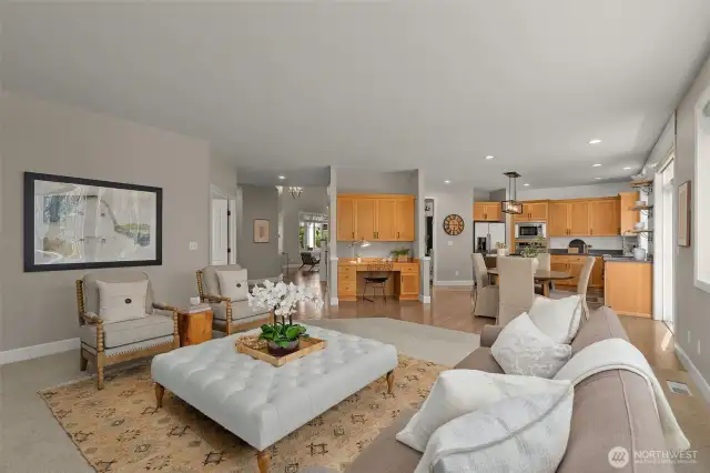 Beautiful family room