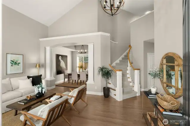Real hardwood flooring