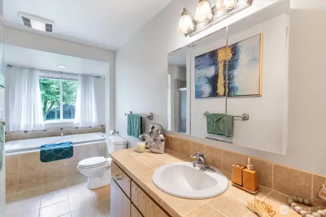 Lower Level bath - possible 2nd primary