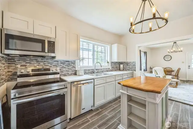 Stainless steel appliances