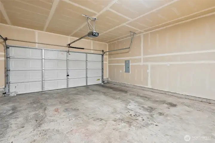 Well sized garage