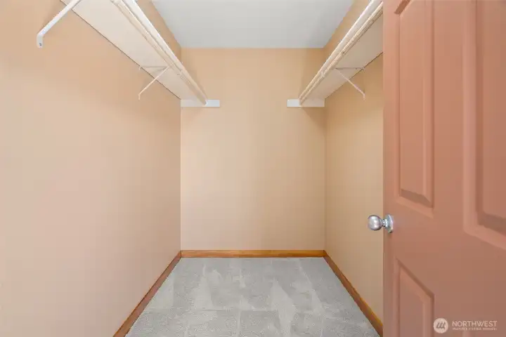 HUGE walk-in.