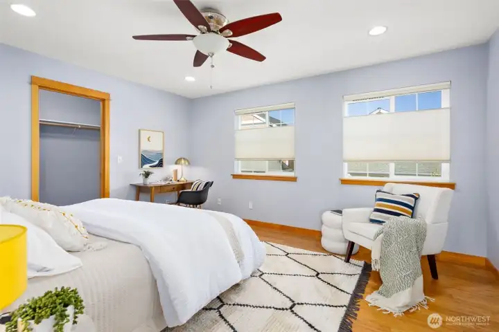 2nd upper floor bedroom.