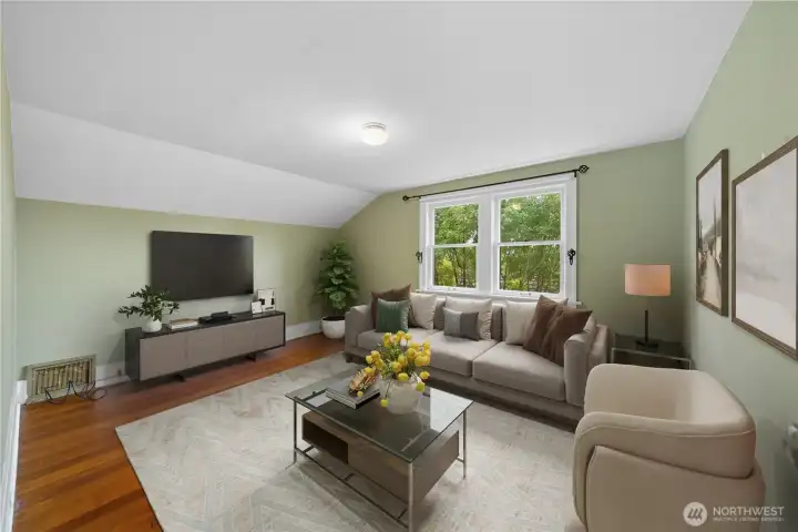 Virtually Staged Upstairs room #3