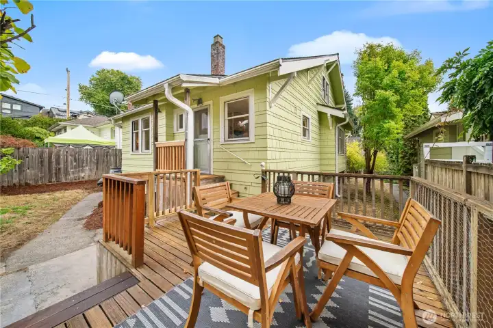 Back deck