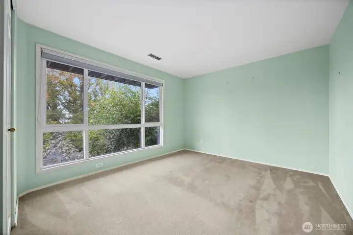 The second bedroom does get an abundance of sunlight as well.