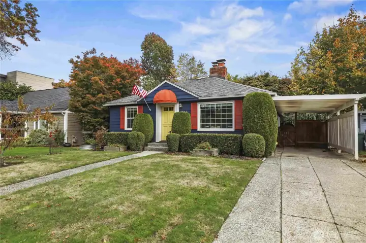 1210 Square feet with 3 bedrooms and 2 bathrooms.