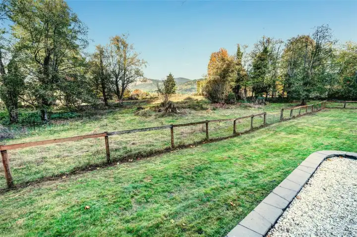 Gorgeus views to the other part of the property!