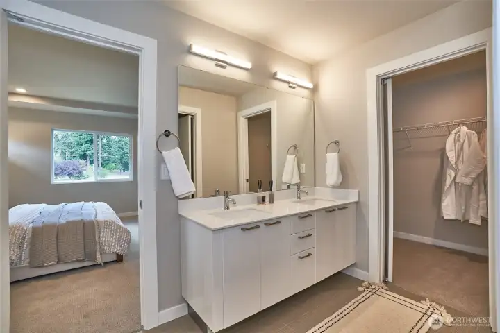 Photos of Model home. Not actual home