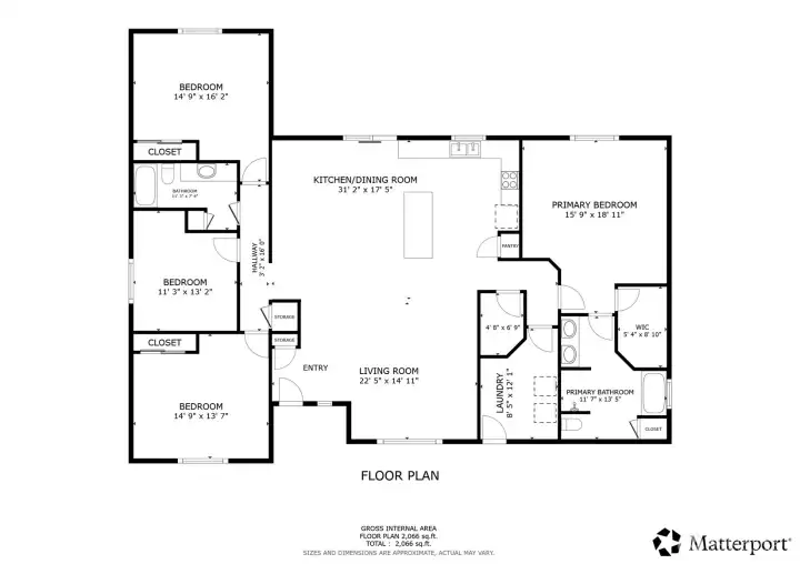 Floor Plan - 2232 SQ Feet