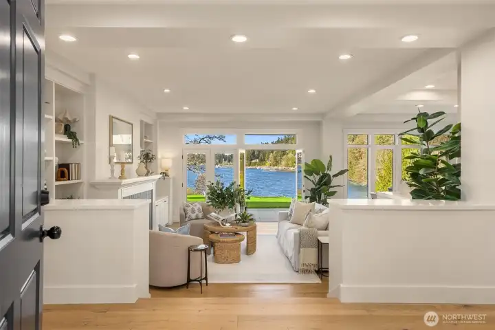 New, never lived on wide plank White Oak flooring. Home also has all new interior paint.