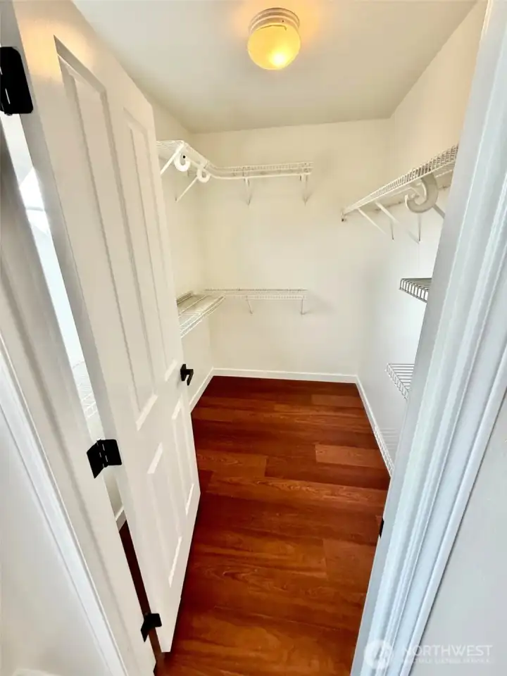 Walk in closet