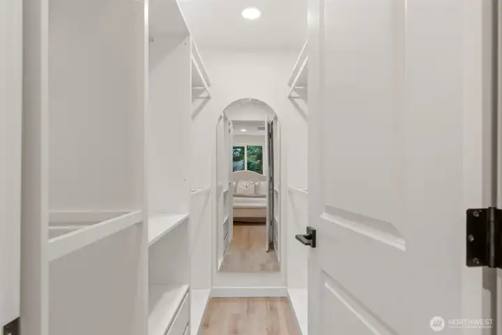 Primary Suite #1 walk-in closet