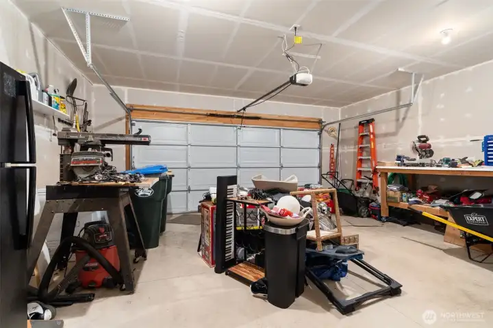 Two car garage