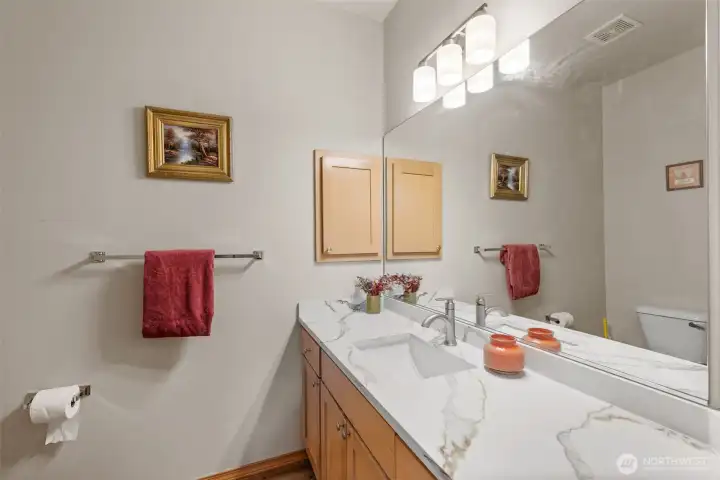 Downstair half bath Downstair half bath