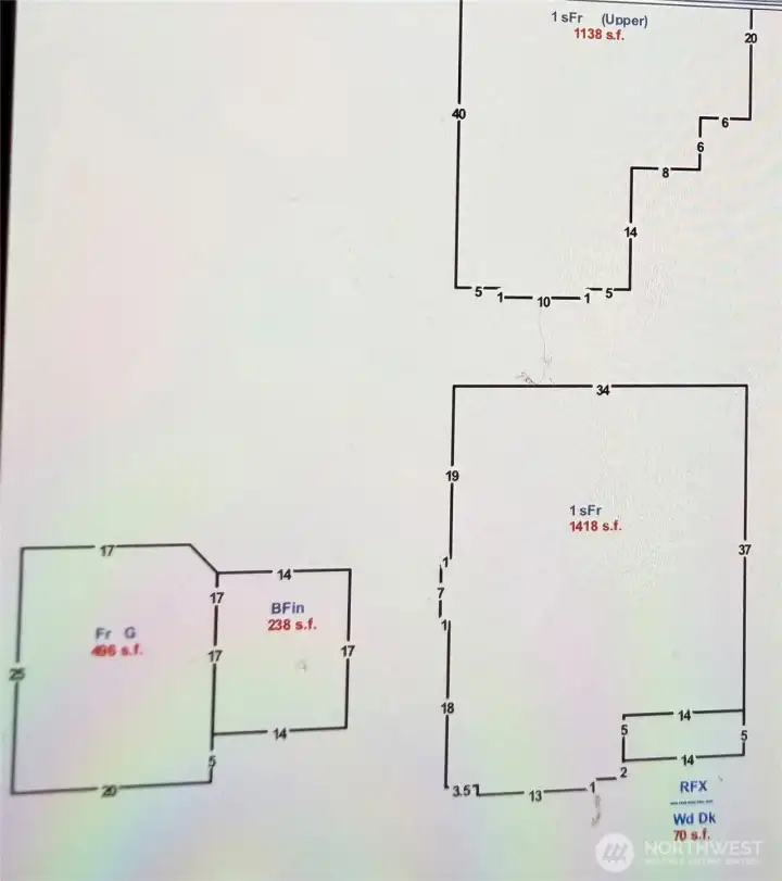 County record for sf distribution which includes finished basement County record for sf distribution which includes finished basement