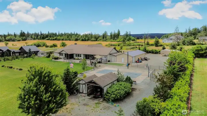 additional storage sheds and ample parking. additional storage sheds and ample parking.