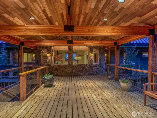 Dramatic welcome home. Quality construction material adds to the dramatic size of this Water View Estate Home.