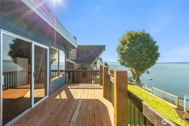 Stunning waterfront views