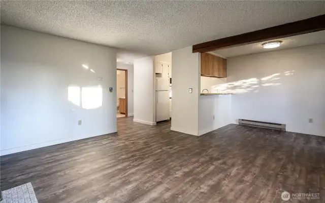 Living to kitchen and dining