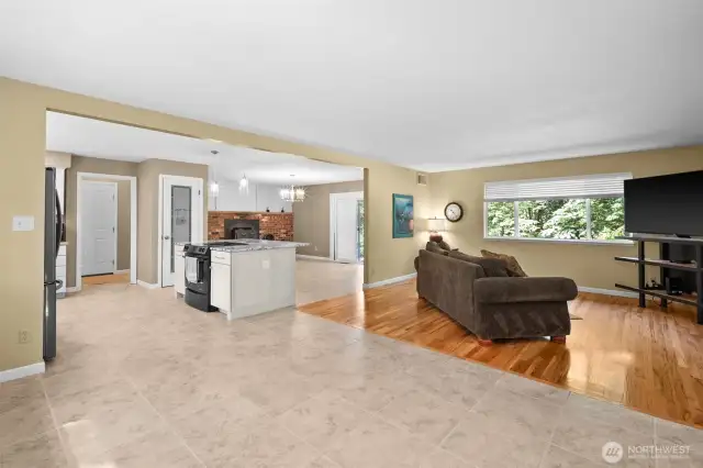 Open floorplan