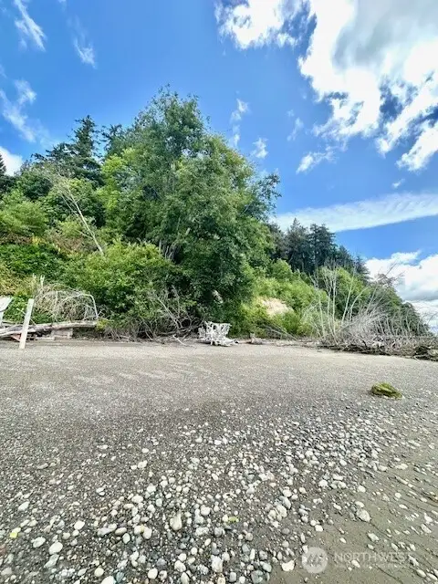 Again- From Beach level looking to Cliff of property