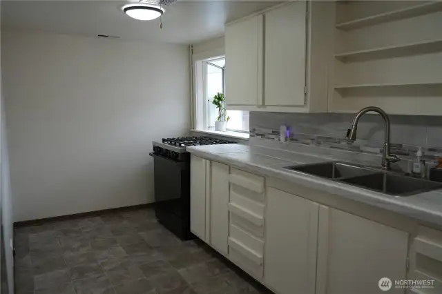 Kitchen With New Appliances