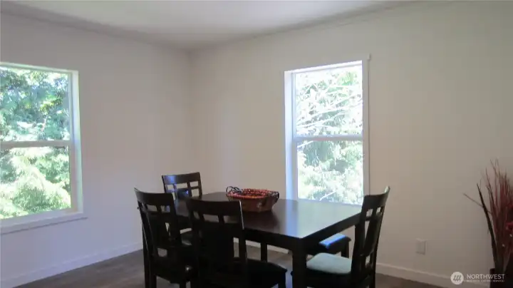 Separate dining room.Taken when display/model