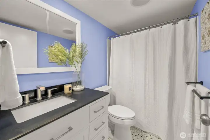 Upstairs hall bath