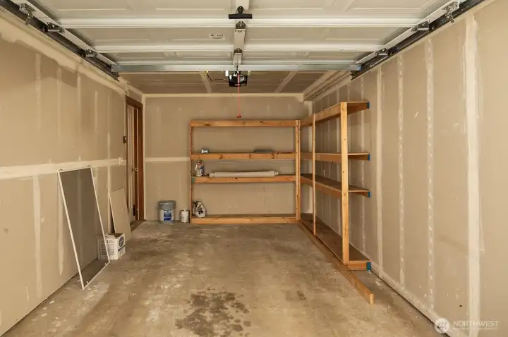 Garage interior.