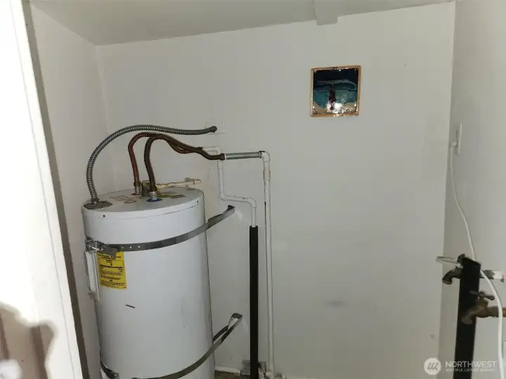 Laundry-Hot Water Tank-Storage Area