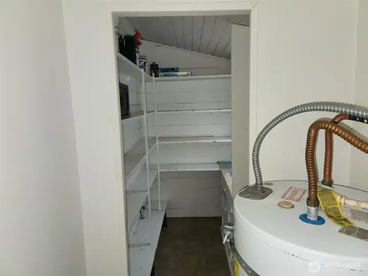 Laundry-Hot Water Tank-Storage Area