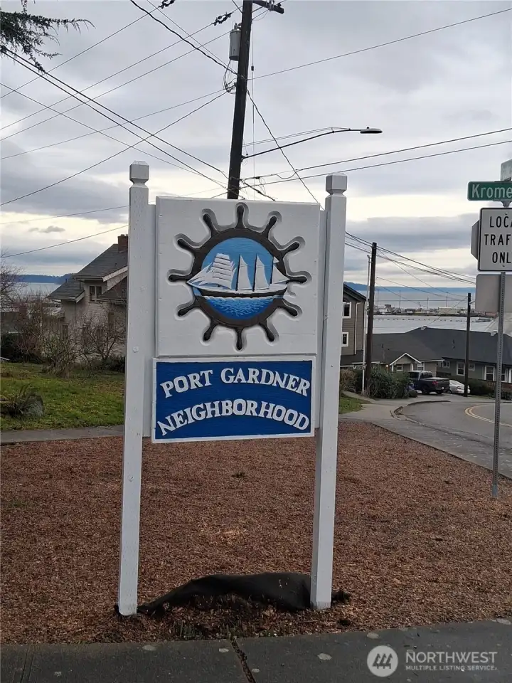 Port gardner sign