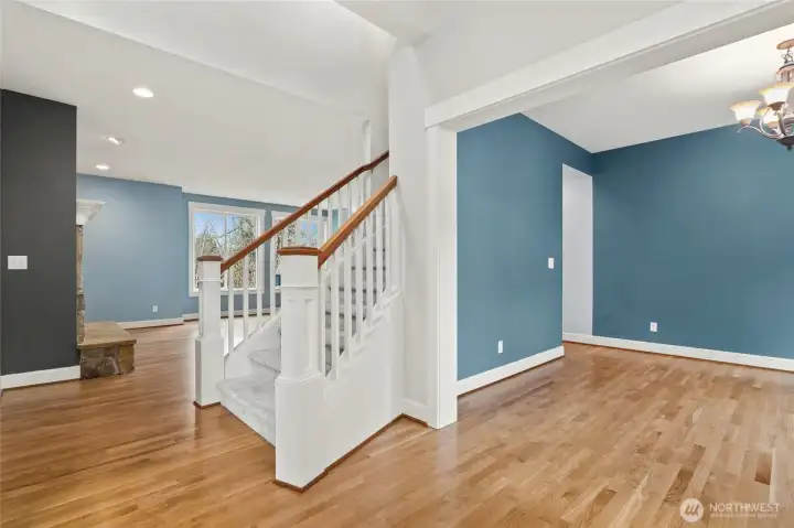 Dining room to the right when you enter the front door.