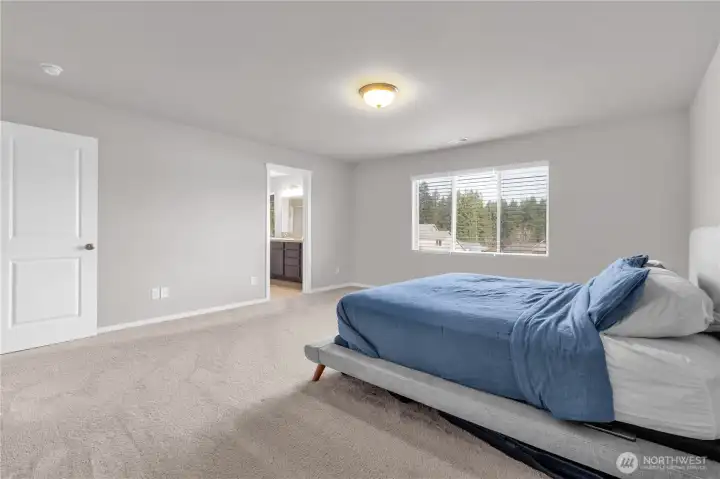 Primary Suite view two. SO much room!