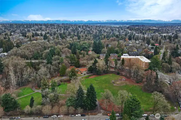 This park is your backyard playground. Great picnics in the summer!