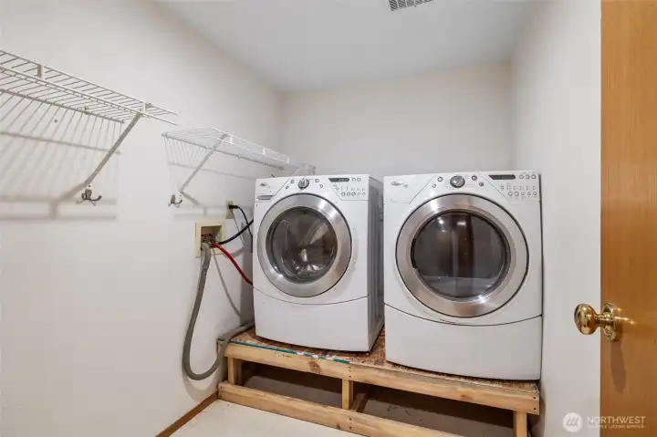 Big laundry room.