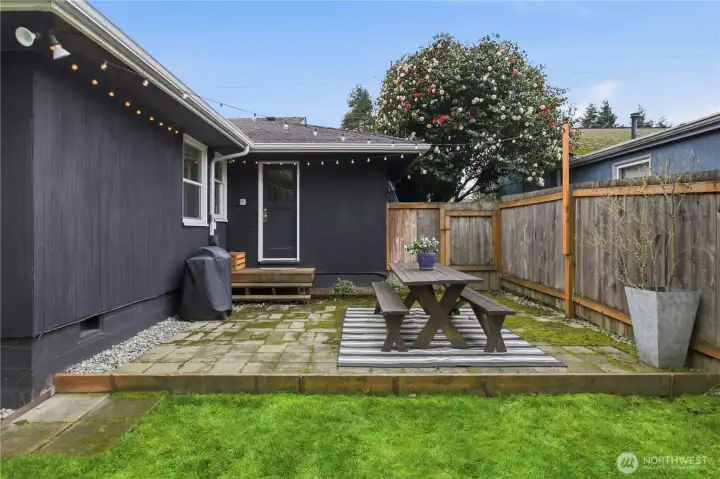 Wonderful patio off the family room