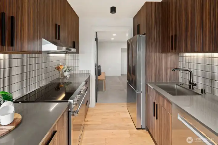 Lower level ADU kitchen