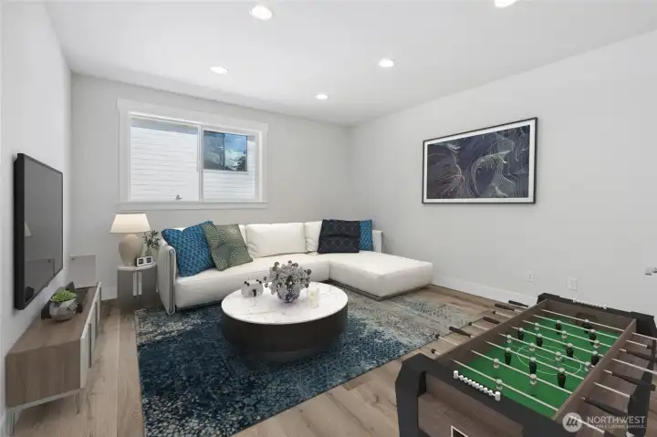 Virtual staging to show furniture placement