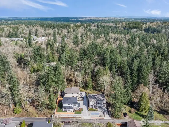 Peaceful, quiet, and surrounded by nature.