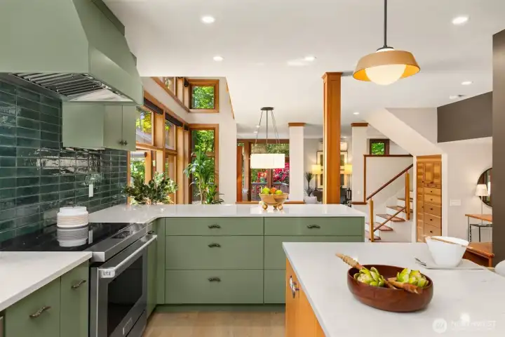 Perfect layout for entertaining and daily living.
