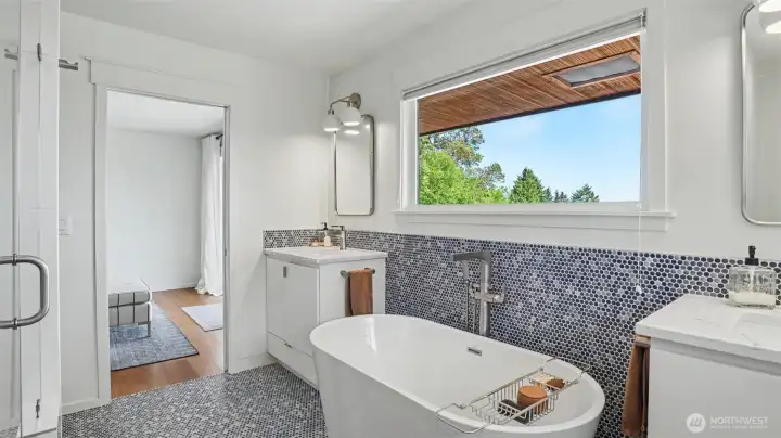 Stunning tile work, you have to see it in person!