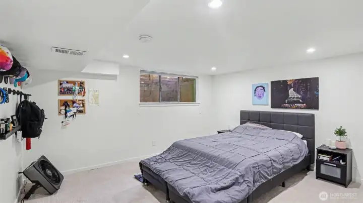 Guest room #3 in basement.