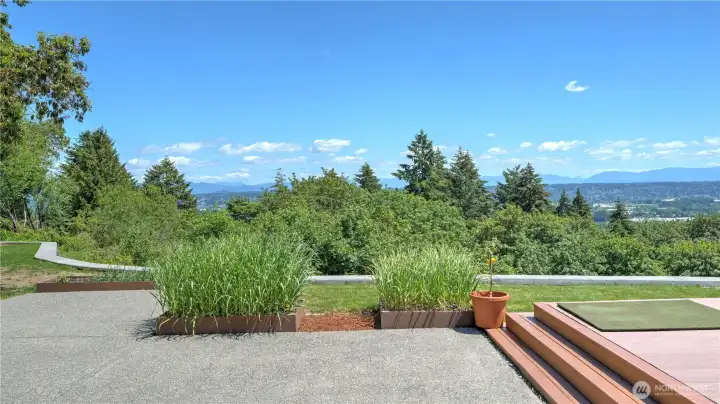 View from the deck off of the primary bedroom.